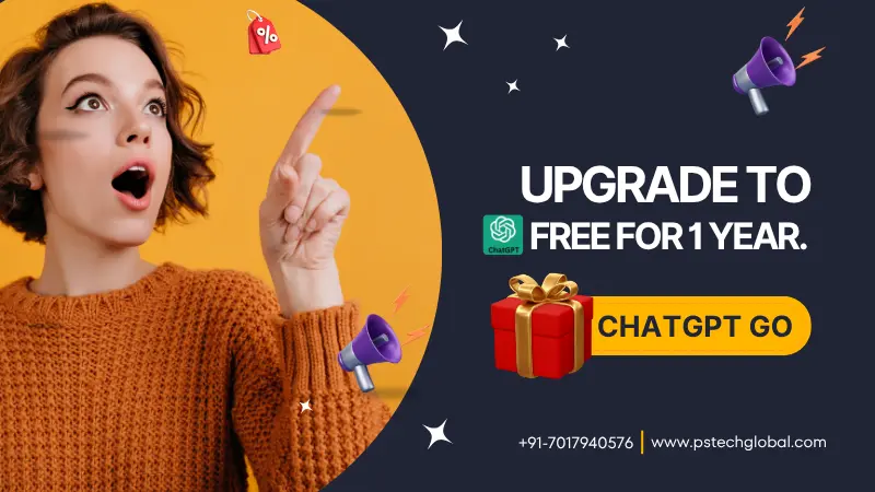 Upgrade to ChatGPT Go Free for 1 Year - Step By Step Guide