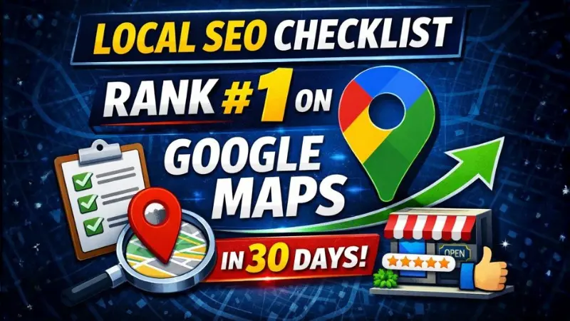 Local SEO Checklist for Businesses: Rank #1 on Google Maps in 30 Days