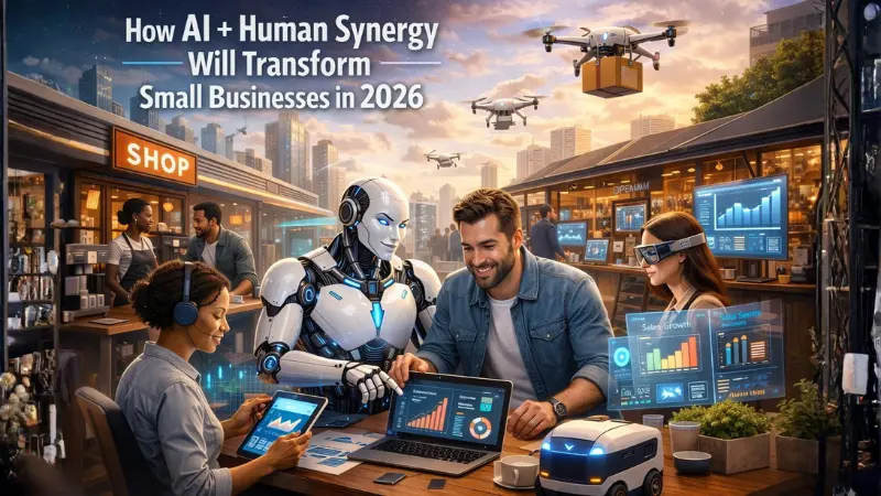 How AI + Human Synergy Will Transform Small Businesses in 2026
