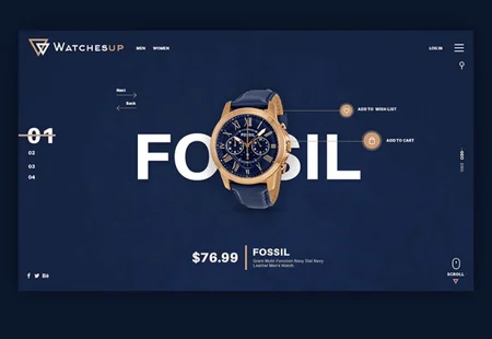 e-commerce website